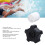 Sand Filter Drain Cap Replacement with Gasket Screen for SX180LA Pro, LeakProof Pool Filter Cap 5