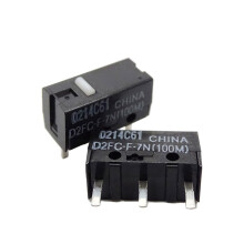 2/10Pcs Mouse Micro Switch D2FCF7N 100M 3Pin 0.74N Replacement Gaming Mouse Click Button