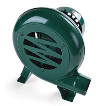 150W Electric BBQ Blower with Variable Speed, Powerful Outdoor Cooking Fan, Low Noise Iron Housing