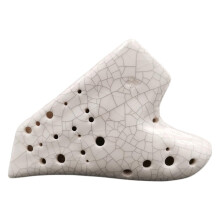 Alto C Ocarina for Beginners with Clear Stable Tone and Ergonomic Grip Handcrafted Musical Instrument