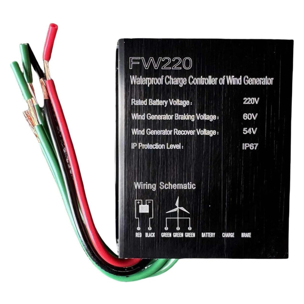 6000W Mppt Wind Turbine Charge Controller 12V 24V 48V With Battery Overvoltage Protection Ip67 9053599195214