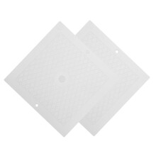 2pcs Durable Pool Skimmer Cover Replacement Square Above Ground Skimmer Lid for Debris Prevention