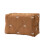 Caisse cosmétique matelassée à la mode de Bowknot-arc caramel 1