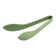 Heat Resistant Up to 230C Silicone Food Tongs Nonslip-Green