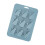 9 Cavity Kitchen Molds Ice Cubes Tray Cats Shape for-Blue 1