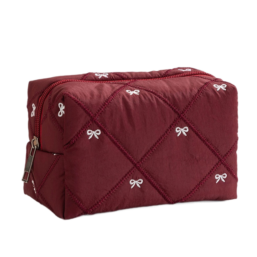 Waterproof Polyester Toiletry Case Portable For Makeup Storage-R