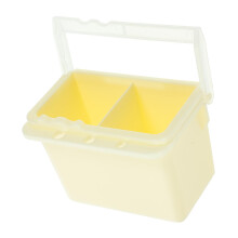Paint Brush Washer with Holder, Stackable Paint Brush Cleaning Bucket with MultiCompartment Rinse System