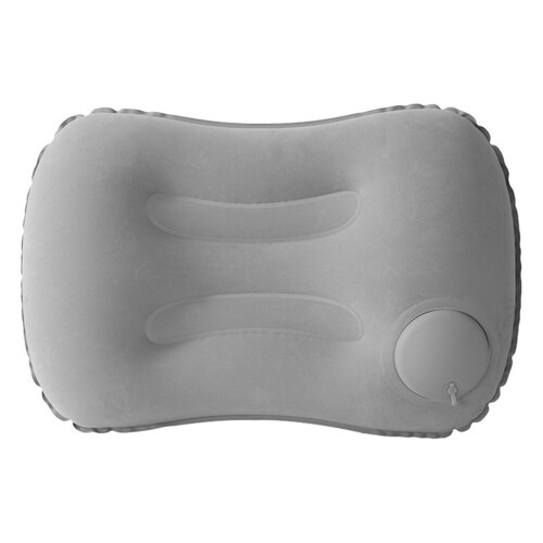 Multifunctional Square Shape Inflatable Pillow Suitable-grey