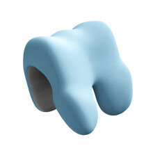 Appui-tête ergonomique pour chaise de-Couleur bleu et gris