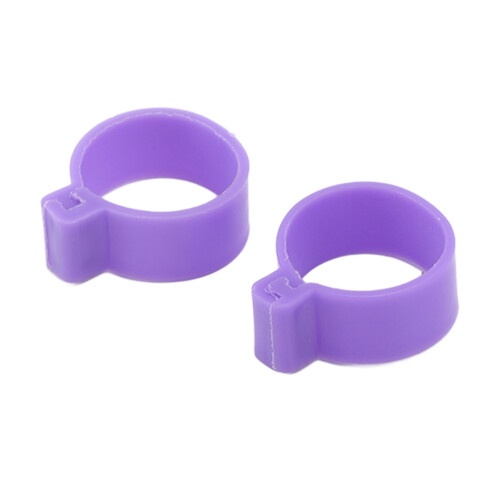 100 Poultry Identification Rings for Chicken Legs 1
