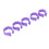 100 Poultry Identification Rings for Chicken Legs 16
