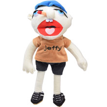 38 cm Mehrfarben Plüsch-Handpuppe, Weiches PP-Batt-gefülltes Tier