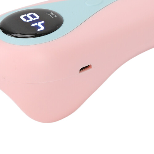 Mini LED Nail Lamp 5W 3 Chips 600mAh Pink Handheld Curing 2
