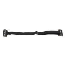 4 Stück verstellbares Nylon-Gesichtsstraffungsband mit Haarclip – Schwarz