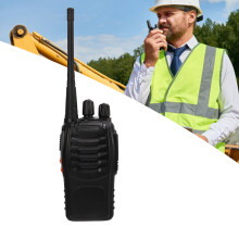 2 Pcs Walkie Talkie 16 Channels 400-470MHz Mini Two-Way Radio with 2800mAh Battery