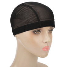 3 Pack Wig Hair Nets Nylon Mesh Black Breathable Cap Comfortable & Lightweight
