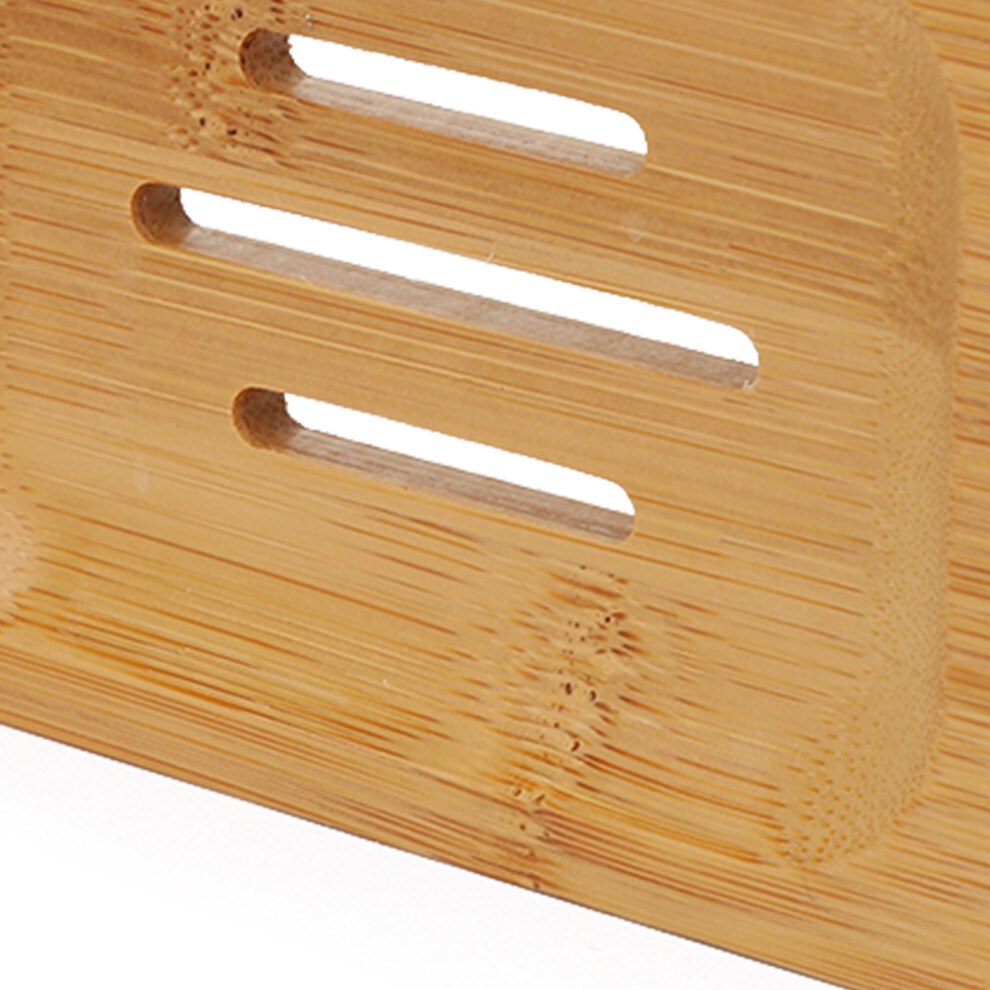 Set of 4 Bamboo Soap Holders Durable