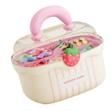 Boîte de rangement d'accessoires de cheveux pour enfants,-2