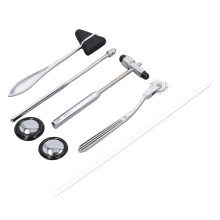 5PCS Stainless Steel Neurological Hammer Set | Portable Medical Neural Exam