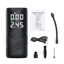 Portable Air Compressor 150PSI Cordless Tire Inflator with Digital Display for Car Bike and Balls 5000mAh