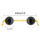 Rhythmic Hand Shaker Balls – 19cm, 5cm Diameter Plastic Percussion Egg 1