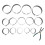 14pc Piston Ring Compressor Tool Set 17