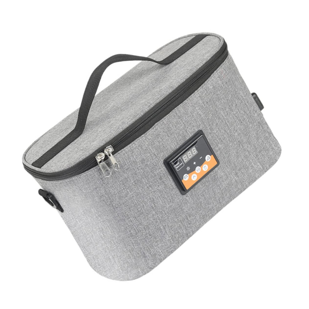 Portable Bottle Warmer with RealTime Temperature Display for Baby Feeding and Car Travel
