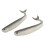 10pcs Soft Silicone Lures Double Color Fish Baits 36g Flexible Accessory 7