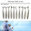 10pcs Soft Silicone Lures Double Color Fish Baits 36g Flexible Accessory 12