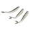 10pcs Soft Silicone Lures Double Color Fish Baits 36g Flexible Accessory 13