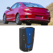 360 Auto-Radarwarner mit GPS, Geschwindigkeitsmesser, Blau