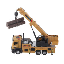 Kids Alloy Friction Crane Truck – Dynamic Design, Educational Gift