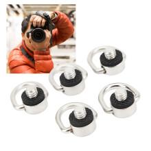5 Stück UNC 1/4 20 Edelstahl Kamera Schlinge Schrauben C-förmiger Adapter