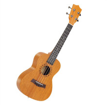23 Inch Concert Mahogany Ukulele with Richer Fuller Tone and Handmade Matte Finish for Beginners