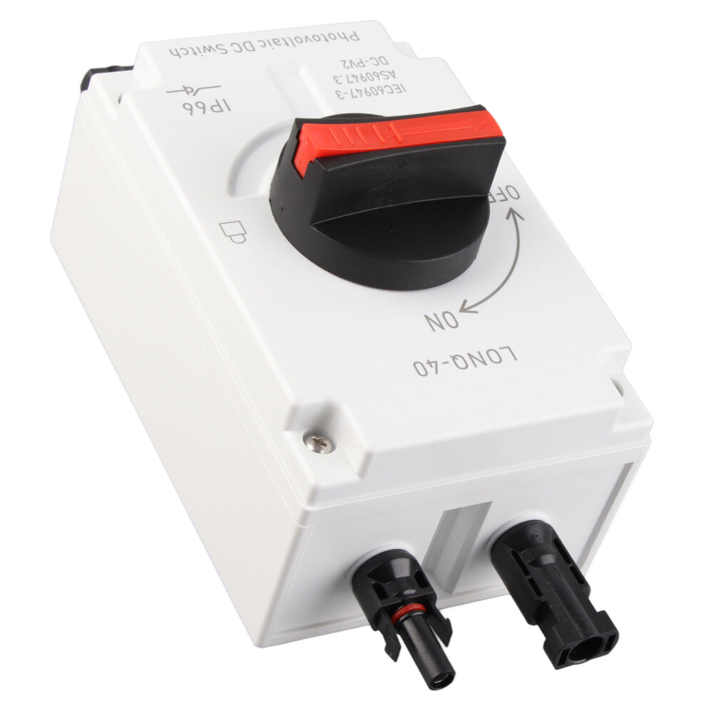 DC Solar Isolator Switch 32A 1500V IP66 4P