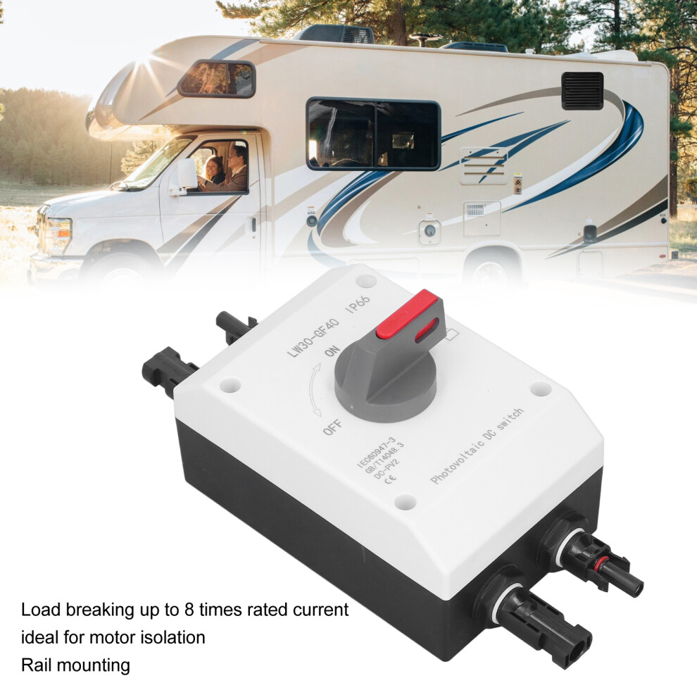 DC Solar Isolator 1200V IP66