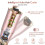 Automatic Curling Iron with Large Rotating Barrel, LCD Display, Fast Heating, Dual Voltage 2