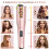 Automatic Curling Iron with Large Rotating Barrel, LCD Display, Fast Heating, Dual Voltage 3