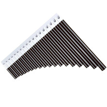 18 Pipes Pan Flute G Key Traditional Woodwind for Beginners Accurate Tone and Smooth Playability