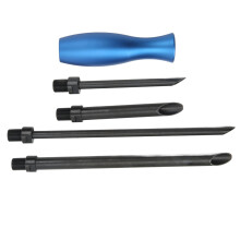 Werkzeugset zum Einfädeln von Kabeln 7618 aus Stahl, Leitungsharness, Führen und Abisolieren Kit