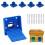 Beehive Entrance Reducer and Ventilation Window 6 Pack, TwoWay Flow Control, Durable ABS 1