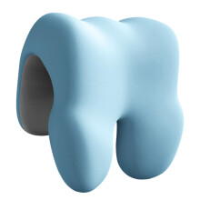 Breathable Head Cushion Memory Foam Desk-Blue and gray color
