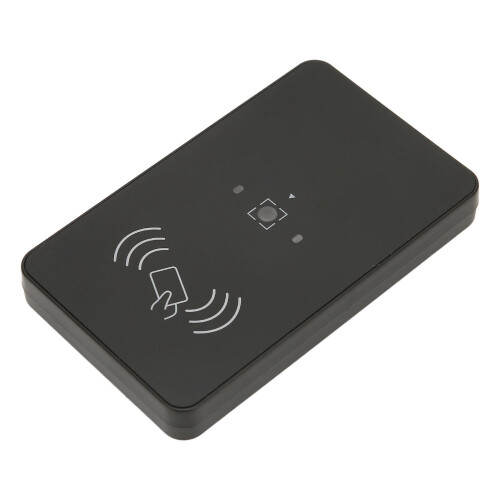 Portable Smart Card & 2D Barcode Scanner for Office Access, ABS Material