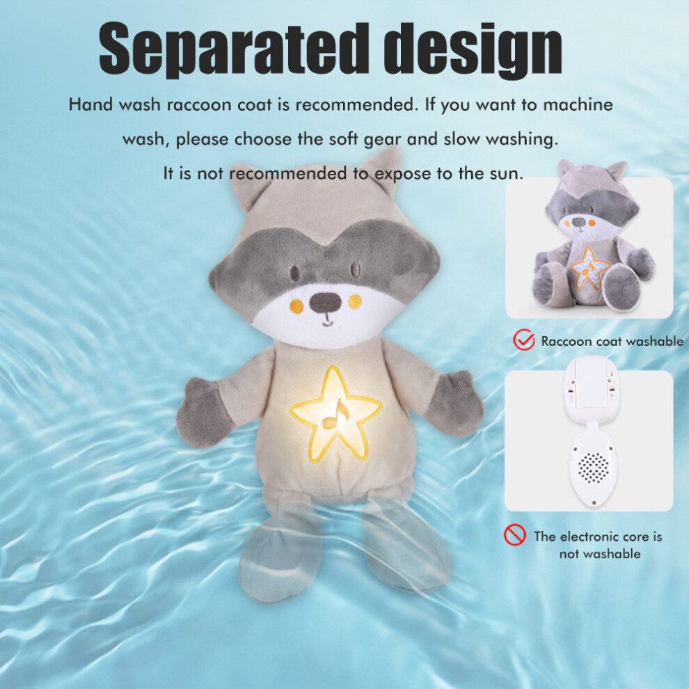 Plush Night With Sound - Baby Nursery Soother Toy, 33.524Cm Light