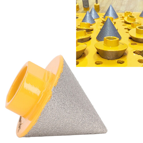 Granite Countersink Milling Bit Diamond Beveling Chamfer 5/8in-11 38mm