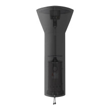 Waterproof Patio Heater Cover with Zipper UVResistant Windproof Oxford Cloth 226 x 85 x 48 cm