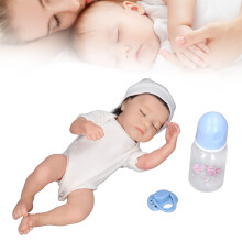 12-Zoll Silikon-Babypuppe zum Posieren, lebensecht Neugeborenes für Kinder & neue Eltern