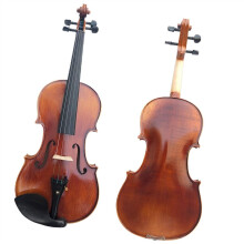 Professional 4/4 Handmade Violin for Students and Professionals, Maple and Ebony, Satin Finish