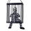 Animated Skeleton Cage Ghost Halloween Decoration 8