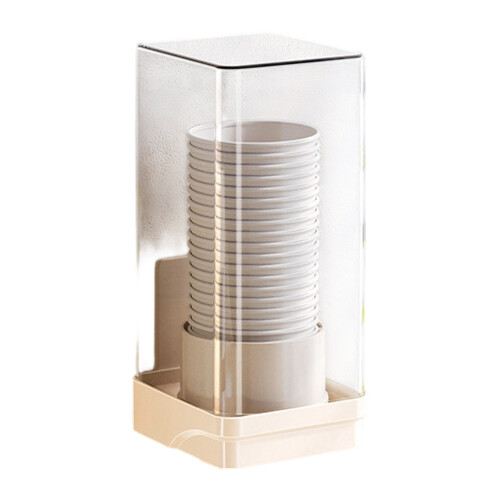 Space Efficient Paper Cup Organizers Adhesive Wall Mount-1 2